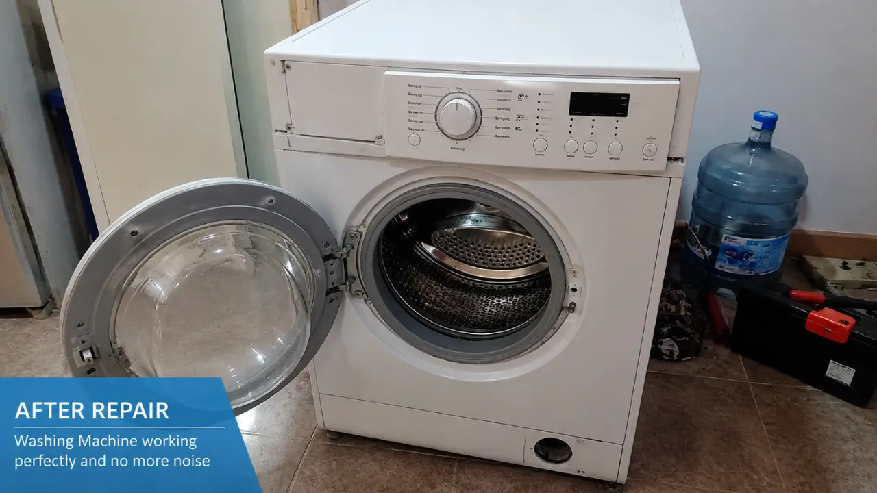 After washing machine repair service in Sioux Falls