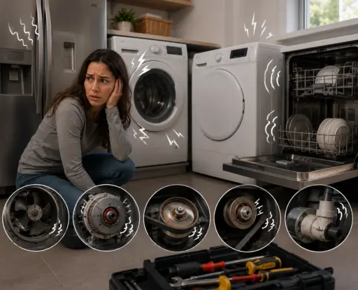 Appliance Strange Noises Common Causes and When to Call a Technician Appliance Strange Noises