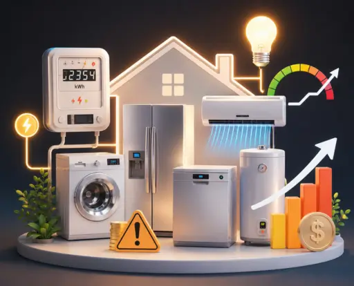 Appliance Using More Electricity Than Normal Appliance Using More Electricity
