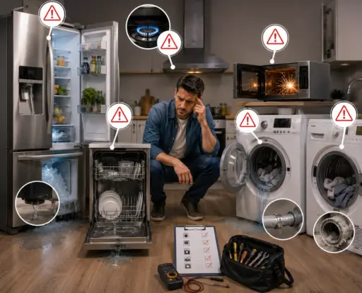 Common Appliances Problems in Sioux Falls common appliances problems