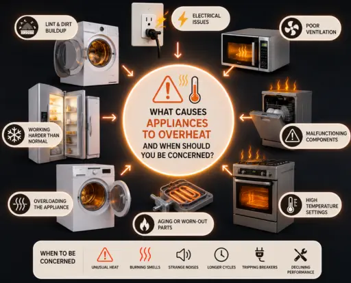 What Causes Appliances to Overheat and When Should You Be Concerned What Causes Appliances to Overheat