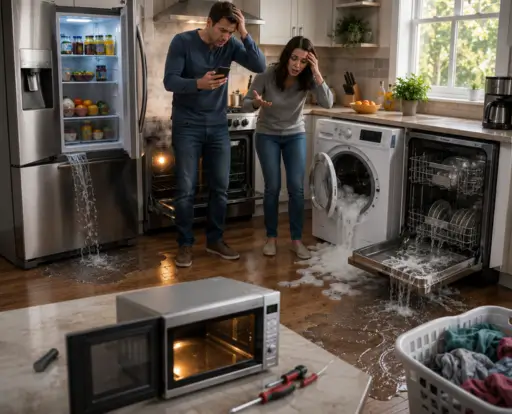 When Multiple Appliance Emergencies Occur Together Emergency Appliance Repair
