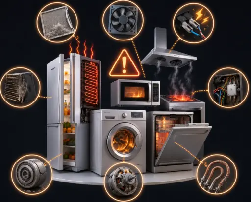 Why Appliances Break Down More What Causes Appliances to Overheat