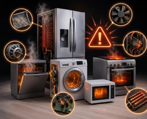 Why Appliances Break Down More What Causes Appliances to Overheat